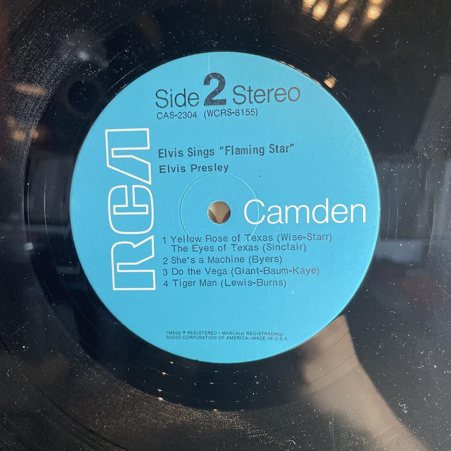 Elvis Presley - Elvis Sings Flaming Star (VINYL) | Very Good Plus (VG+) Excellent+ (EX+)-Music History