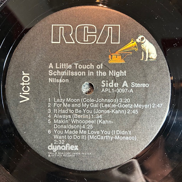Harry Nilsson - A Little Touch Of Schmilsson In The Night (VINYL) | Excellent (EX)-Music History