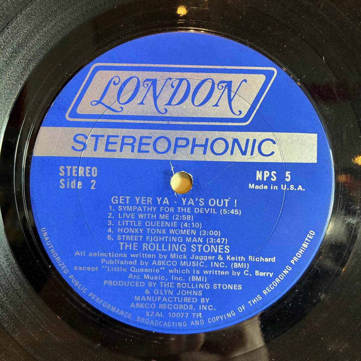 The Rolling Stones - Get Yer Ya-Ya's Out! - The Rolling Stones In Concert (VINYL) | Very Good Plus (VG+) Very Good (VG)-Music History