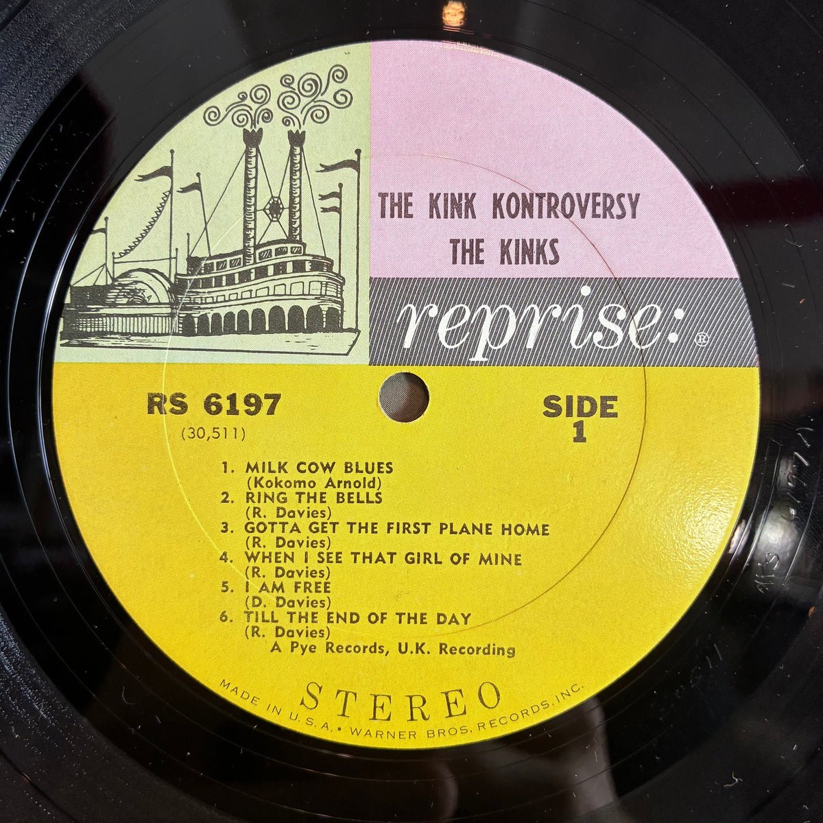 The Kinks - The Kink Kontroversy (VINYL LP Reprise Records – RS-6197) | USED Very Good Plus (VG+) Very Good (VG)-Music History