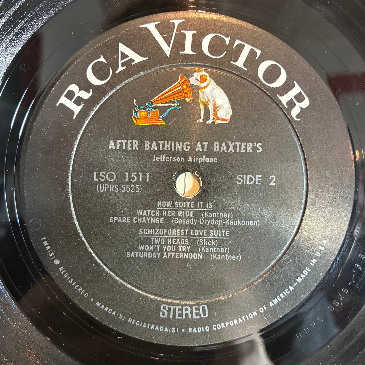 Jefferson Airplane - After Bathing At Baxter's (VINYL LP RCA Victor – LSO-1511) | USED Very Good Plus (VG+) Very Good (VG)-Music History