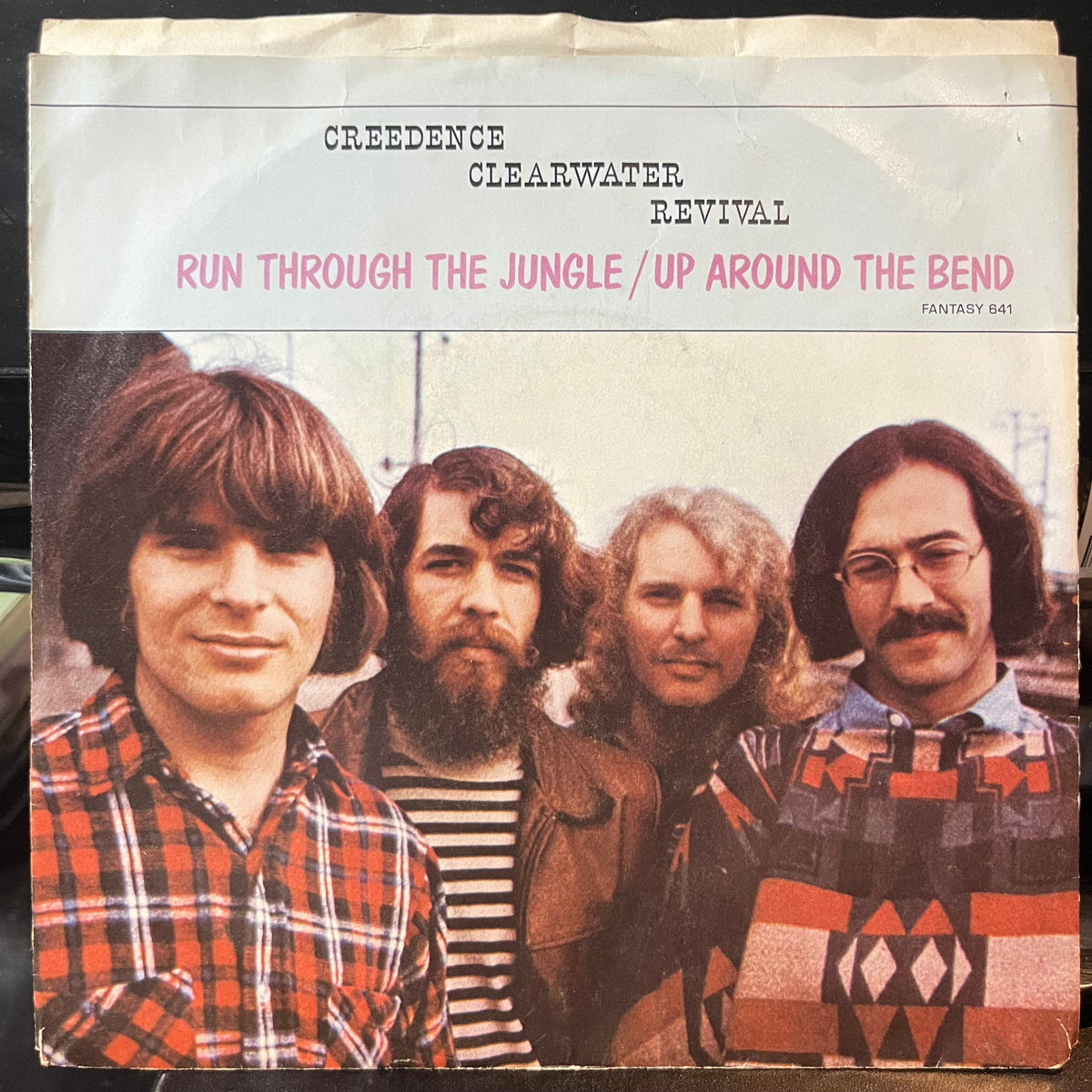 Creedence Clearwater Revival - Run Through The Jungle / Up Around The Bend (VINYL 7") | Near Mint (NM or M-) Near Mint (NM)-Music History