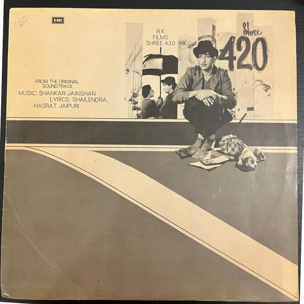 Shankar Jaikishan*, Shailendra, Hasrat Jaipuri – Shree 420 (Used Vinyl - VG+) JS Marketplace-Music History