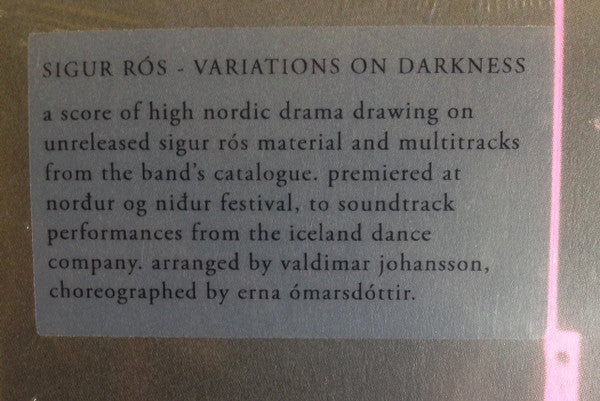 Sigur Rós - Variations On Darkness | Mint (M) Mint (M)-Music History