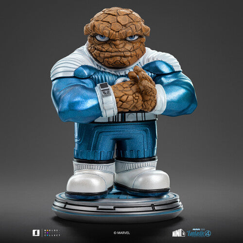Fantastic Four - MiniCo Fantastic Four Metallic First Steps 4 Pack (Large Item, Statue, Collectible,) |-Music History
