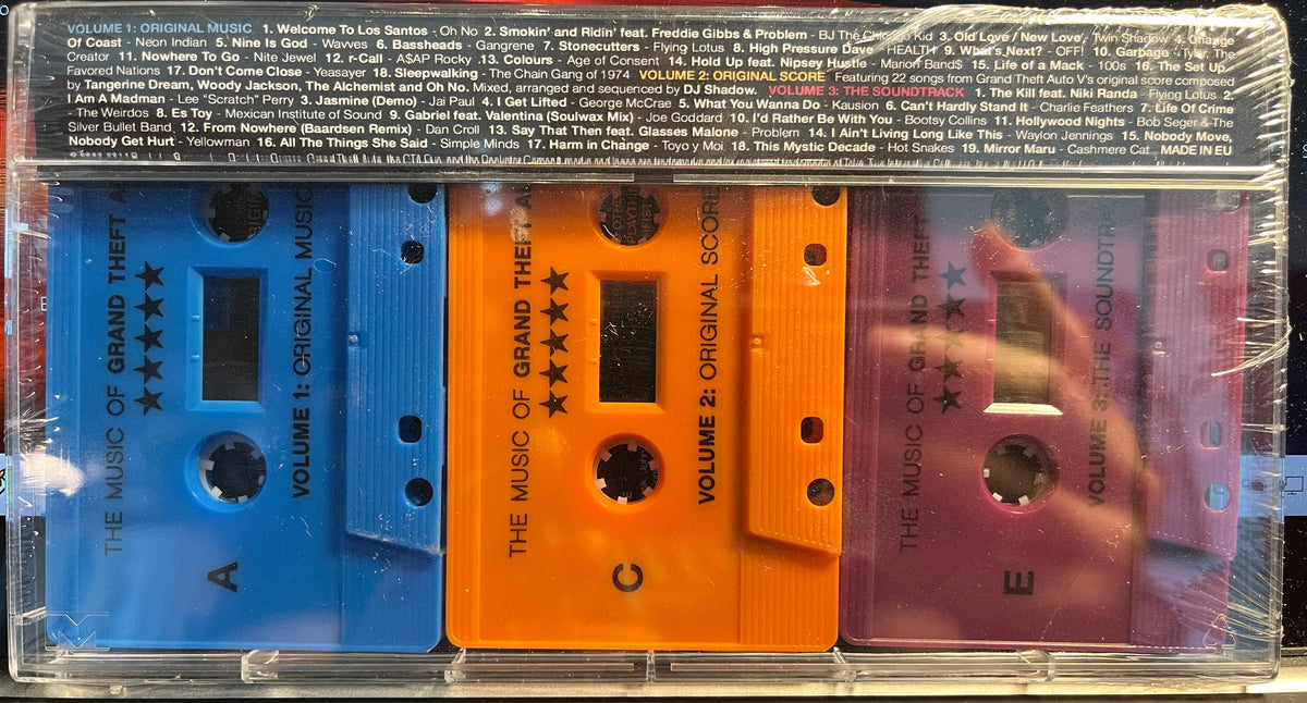 Grand Theft Auto V *3xCassette* | Mint (M) Mint (M)-Music History