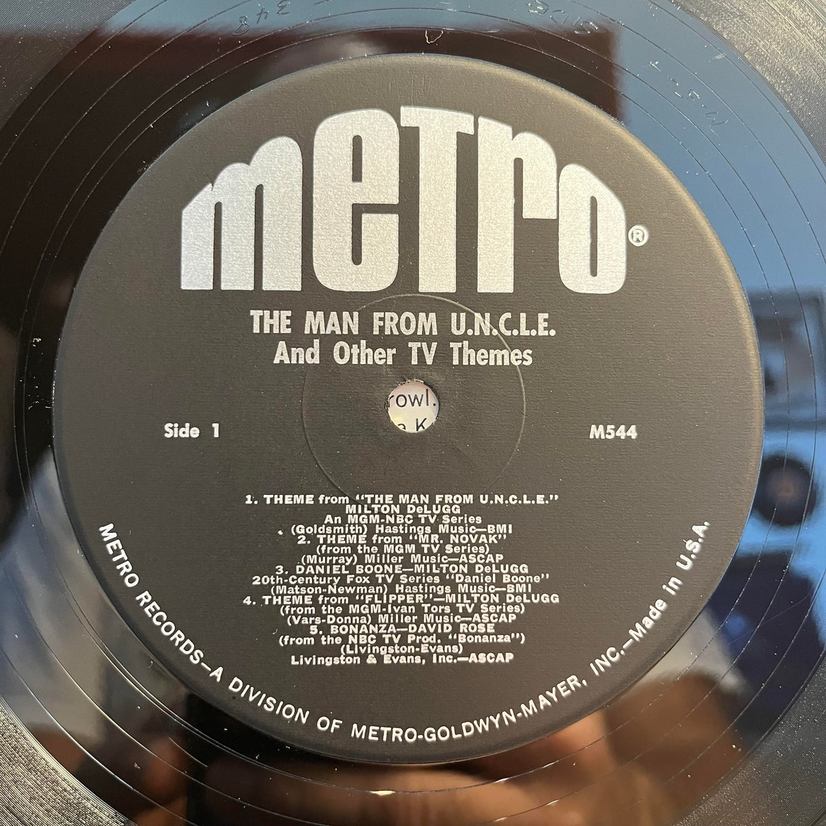 Various - The Man From U.N.C.L.E And Other TV Themes *SHRINK* | Near Mint (NM) Near Mint (NM)-Music History