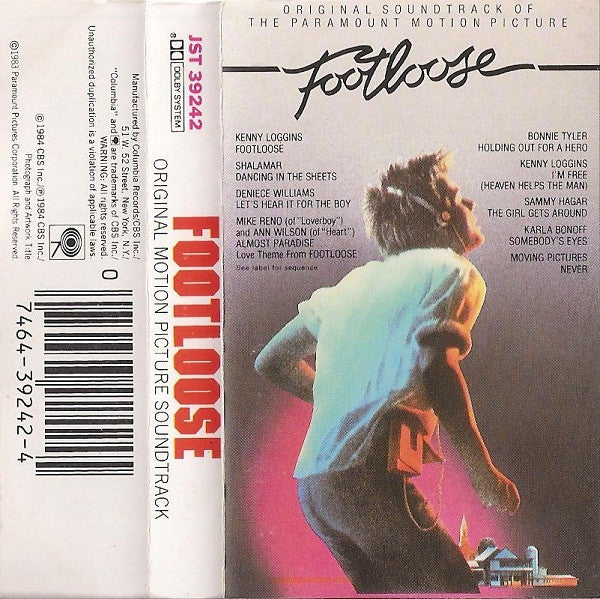 Various - Footloose (Original Motion Picture Soundtrack) *CASSETTE* | Near Mint (NM) Near Mint (NM)-Music History