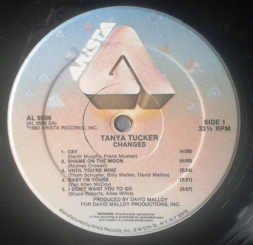 Tanya Tucker - Changes | Near Mint (NM) Near Mint (NM)-Music History
