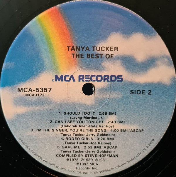 Tanya Tucker - The Best Of Tanya Tucker | Near Mint (NM) Near Mint (NM)-Music History