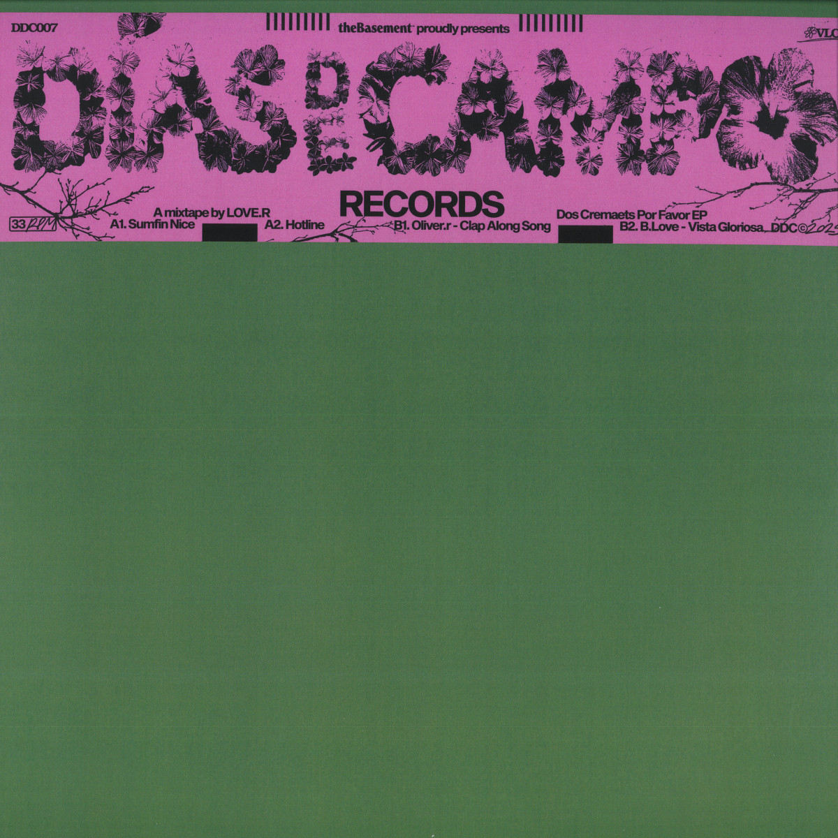 Love.r - (PRESALE TBD) Dos Cremaets Por Favor EP (VINYL) | Mint (M) Mint (M)--Music History