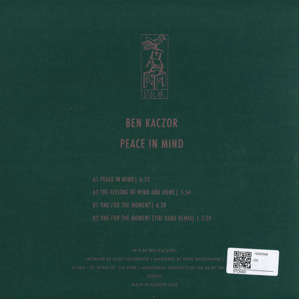 Peace In Mind (VINYL) |--Music History