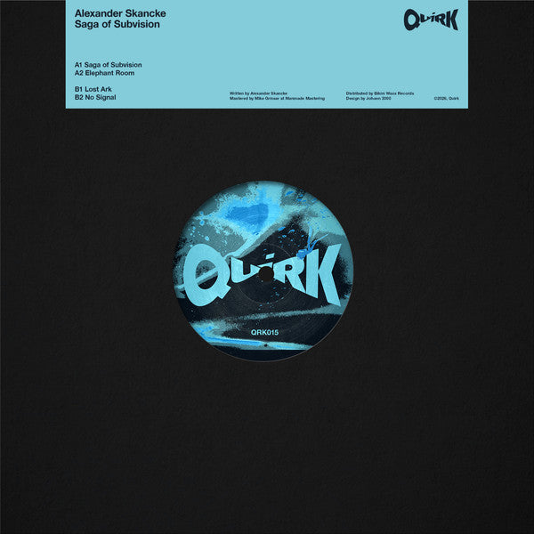 Alexander Skancke - Saga Of Subvision (VINYL 12") | Mint (M) Mint (M)--Music History