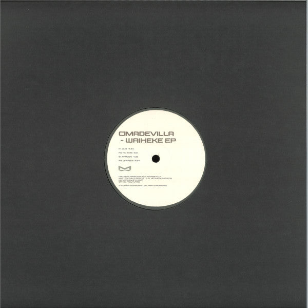 Waiheke EP (VINYL) |--Music History