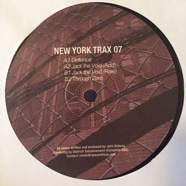 John Selway - Defiance E.P. | Mint (M) Generic--Music History