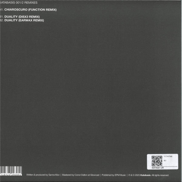 Sanna Mun - Katabasis 001 / 002 Remixes (VINYL) | Mint (M) Mint (M)--Music History