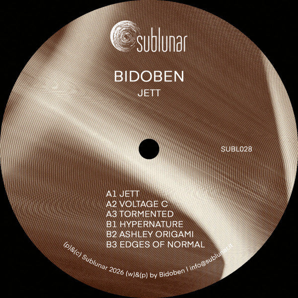 Bidoben - Jett (VINYL) |--Music History