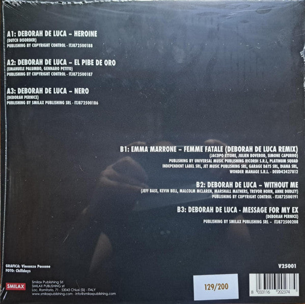 Deborah De Luca - Hard Pop Vol.2 (VINYL) |--Music History