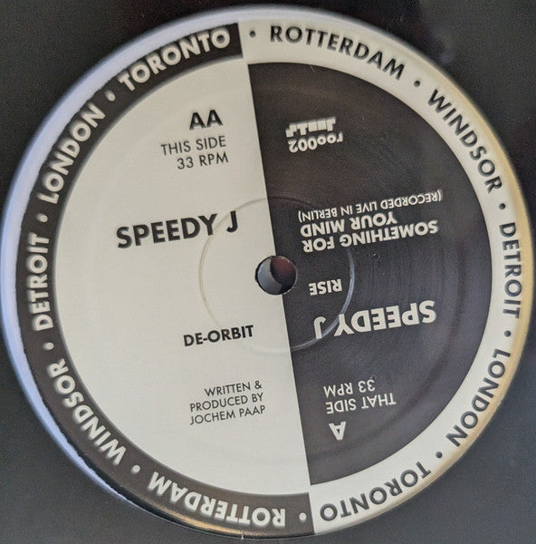 Speedy J - Rise | Mint (M) Generic--Music History