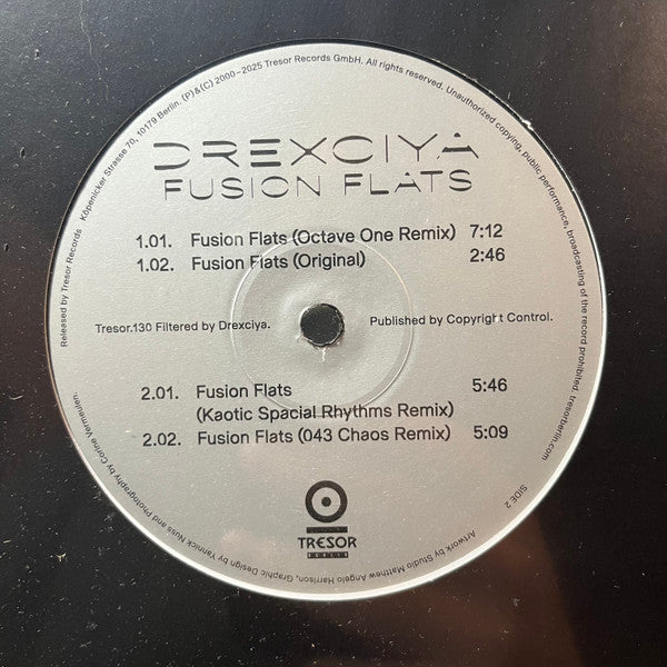 Drexciya - Fusion Flats (VINYL) | Mint (M) Generic--Music History