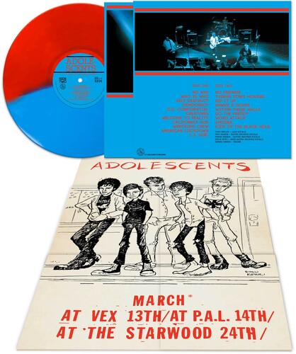 The Adolescents - The Adolescents Live At The House Of Blues (Color Vinyl) | Mint (M) Mint (M)-Music History