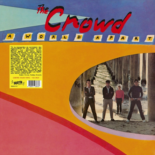 The Crowd - A World Apart (ORANGE VINYL) | Mint (M) Mint (M)-Music History