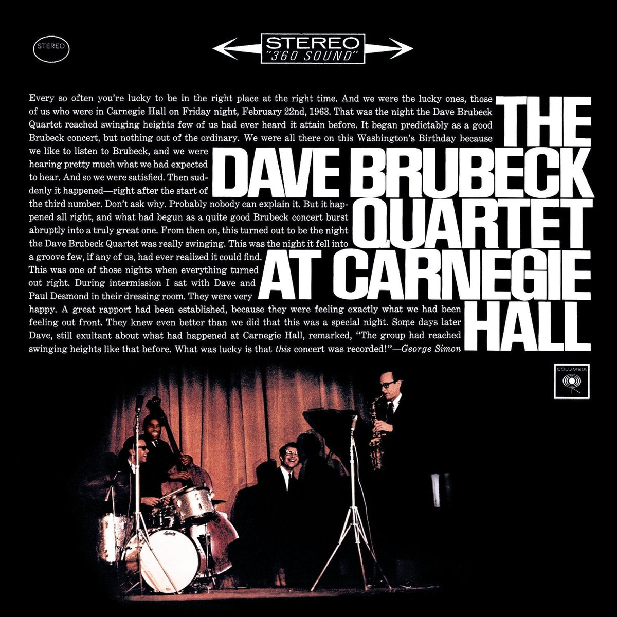 The Dave Brubeck Quartet - At Carnegie Hall 2 |-Music History