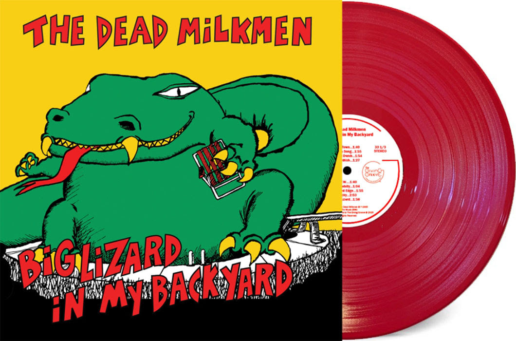 The Dead Milkmen - Big Lizard In My Backyard (Bitchin' Camaro Red Vinyl) | Mint (M) Mint (M)-Music History