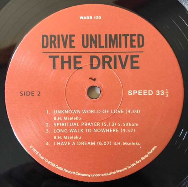 The Drive (2) - Drive Unlimited | Mint (M) Mint (M)-Music History
