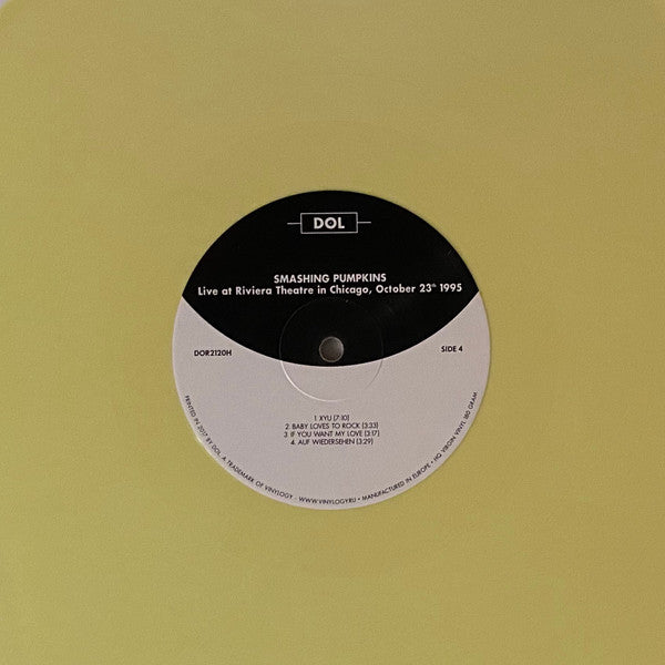 The Smashing Pumpkins - Live at Riviera Theatre in Chicago, October 23th 1995 | Mint (M) Mint (M)-Music History
