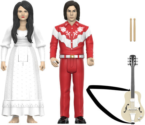 The White Stripes - Super7 - The White Stripes - ReAction Figures Wv2 - Elephant 2-Pack (Action Figure) |-Music History