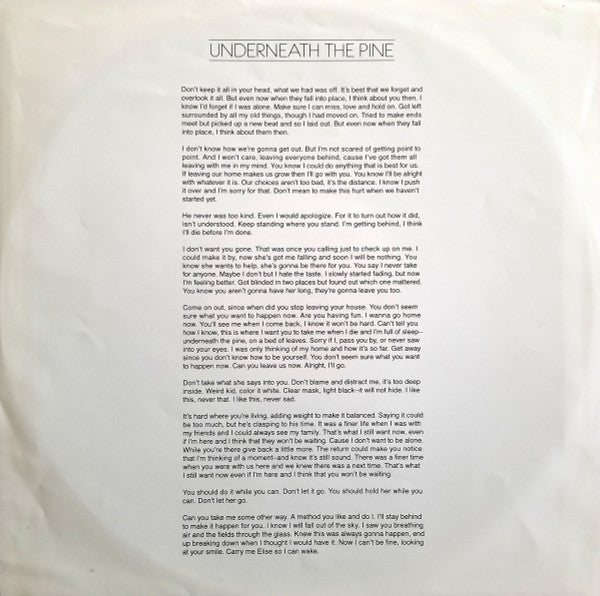 Toro Y Moi - Underneath The Pine | Mint (M) Mint (M)-Music History