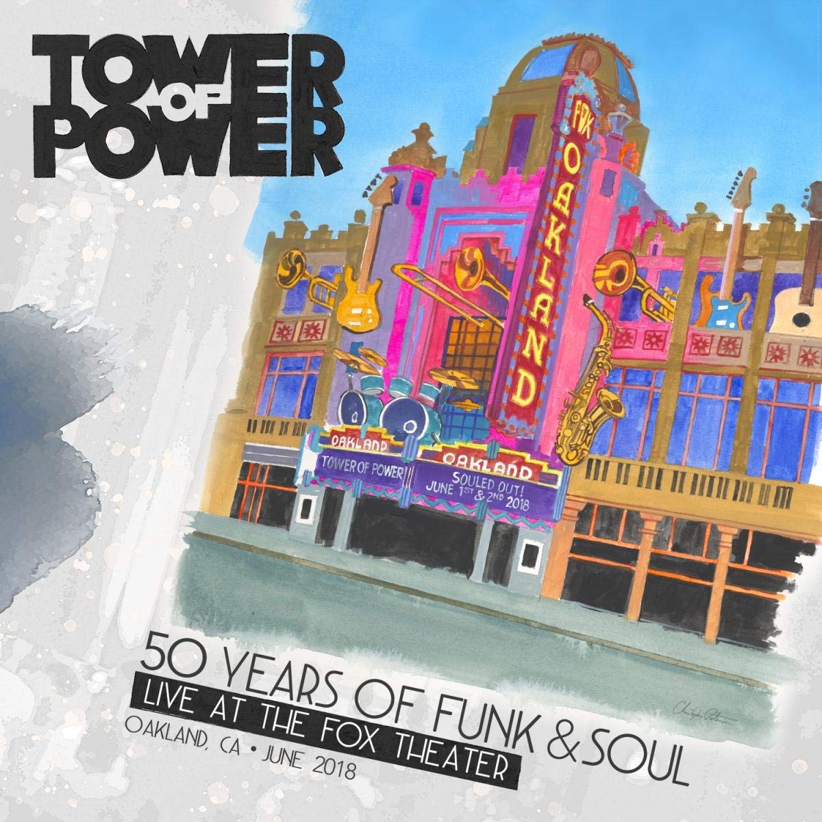 Tower of Power - 50 Years Of Funck & Soul: Live At The Fox Theater - Oakland, CA - June 2018 (CD) | Mint (M) Mint (M)-Music History