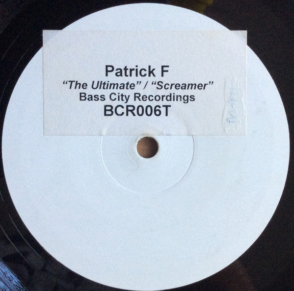 Patrick F - The Ultimate / Screamer | Very Good Plus (VG+) Generic-Music History