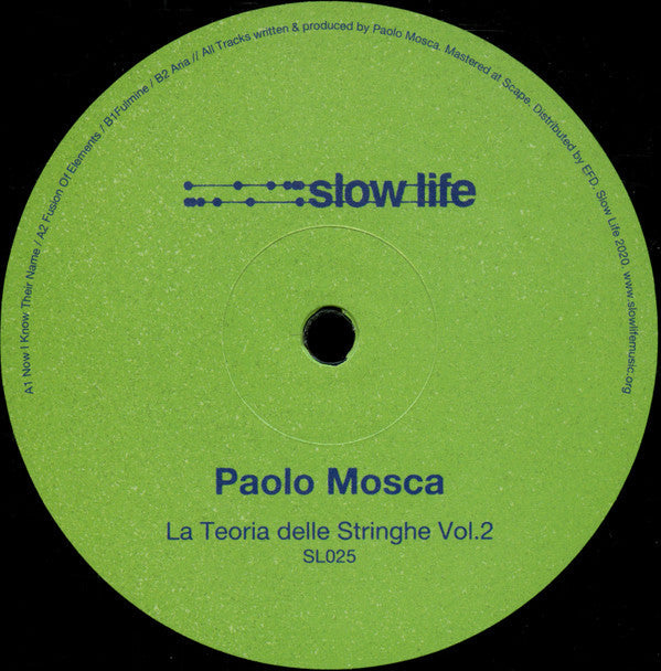 Paolo Mosca La Teoria Delle Stringhe Vol. 2 12" Mint (M) Generic-Music History
