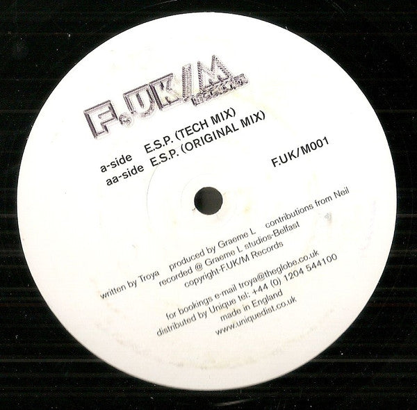 E.S.P. | Mint (M) Generic-Music History
