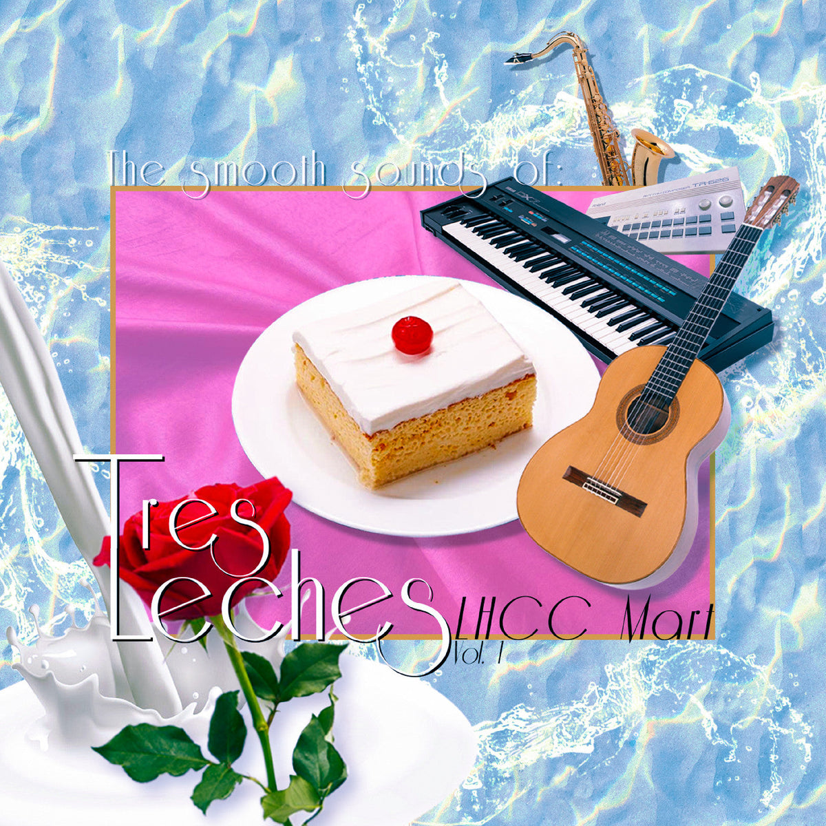 Tres Leches - The Smooth Sounds Of Tres Leches LHCC Mart Vol. 1 (White Marble VINYL) | Mint (M) Mint (M)-Music History