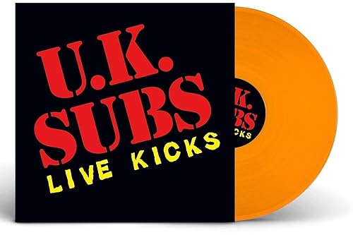 Uk Subs - Live Kicks (Orange Vinyl) |-Music History