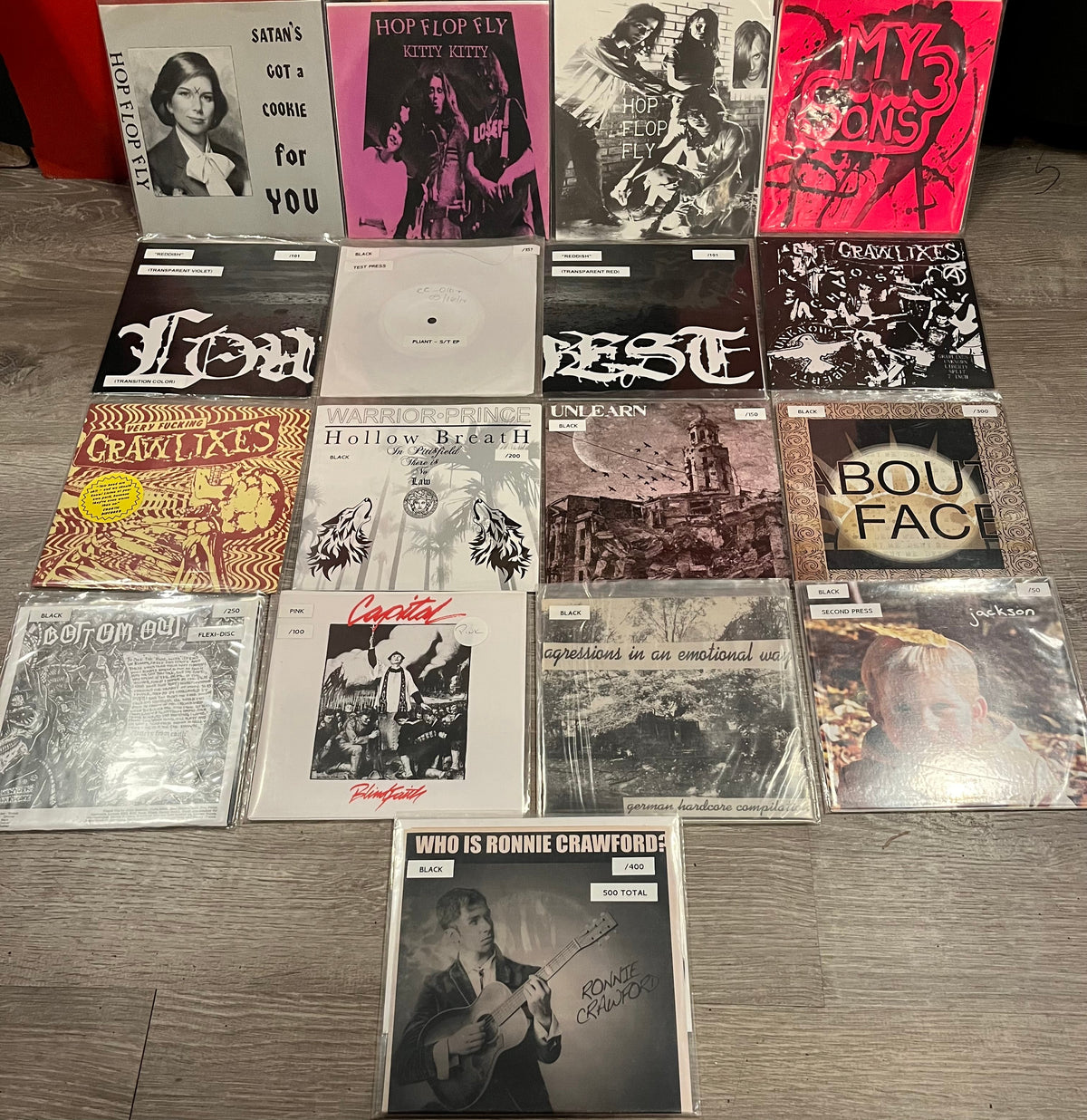 Various - 17 PUNK 7" LIMITED EDITION VINYL RECORDS |-Music History