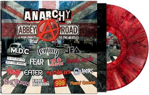 Various Artists - Anarchy On Abbey Road - A Punk Tribute To The Beatles (COLOR VINYL LP Cleopatra CLO 6547) |-Music History
