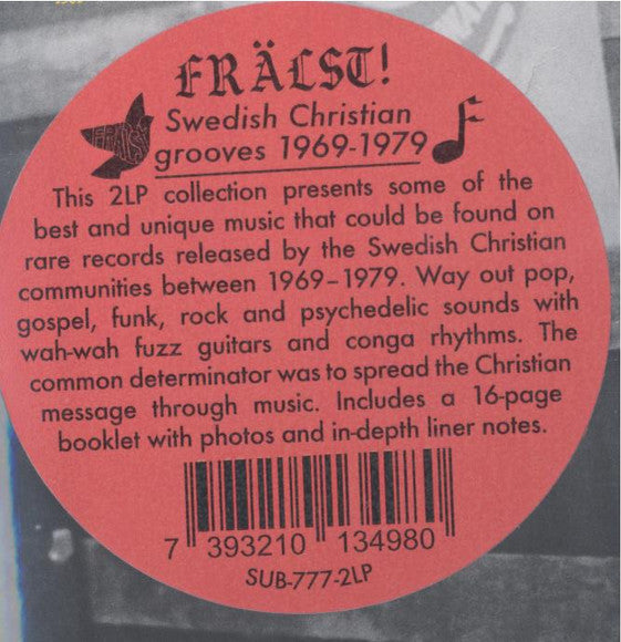 Frälst! A Selection Of Swedish Christian Grooves 1969-1979 | Mint (M) Mint (M)-Music History