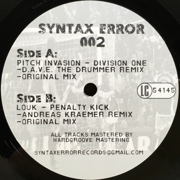 Various - Syntax Error 002 | Mint (M) Generic--Music History