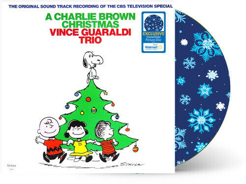 Vince Guaraldi - A Charlie Brown A Charlie Brown Christmas (Snowflake Picture Disc) Christmas (Walmart Exclusive) Snowflake Picture Disc | Mint (M) Mint (M)-Music History