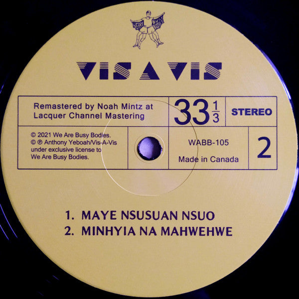 Vis A Vis - Di Wo Ho Ni | Mint (M) Mint (M)--Music History