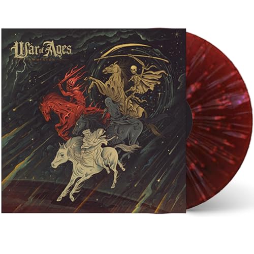 War Of Ages - Dominion (RED SPLATTER VINYL) | Mint (M) Mint (M)-Music History
