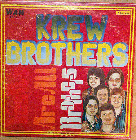 The Krew Brothers - Yes We Are All Brothers (VINYL) | Near Mint (NM) Near Mint (NM)--Music History