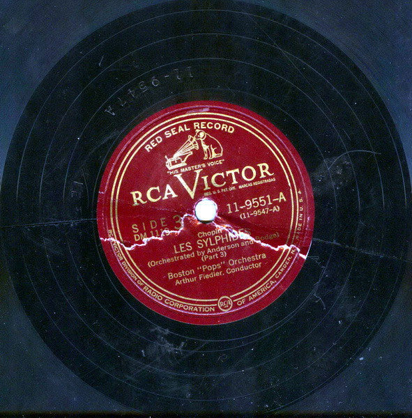 Arthur Fiedler - Les Sylphides - Music For The Ballet | Very Good (VG) Very Good Plus (VG+)-Music History