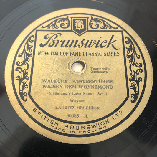 Wagner / Lauritz Melchior - Walkure Wintersturme Wichen Dem Wonnemond / Meistersinger Morgenlich Leuchtend In Rosigen Schein | Very Good Plus (VG+) Generic-Music History