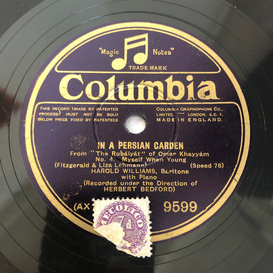 Muriel Bunskill - In A Persian Garden | Very Good Plus (VG+) Generic-Music History
