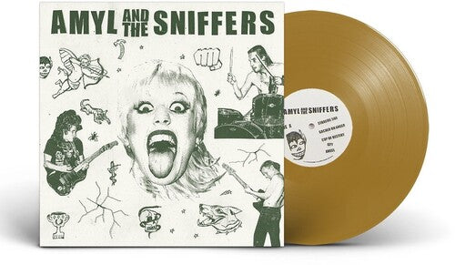 AMYL AND THE SNIFFER Amyl and The Sniffers [Gold LP] (Limited Edition, Colored Vinyl, Gold, Indie Exclusive) - Vinyl-Music History